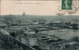 ! [75] Cpa, Paris, Ecole Militaire, Militaria, 1907, Militärschule, Frankreich - Other & Unclassified