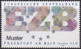 Specimen, Germany Sc2009 Founding Of The European Central Bank - Usines & Industries