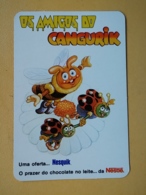 Delcampe - Kal 1- CALENDAR - NESQUIK, NESTLE, BEE, ABEILLE, PORTUGAL-1986 - Petit Format : 1981-90