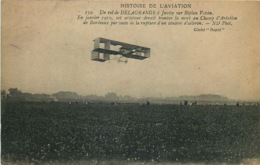 AVIATION  Delagrange A Juvisy Sur Orge Sur  Biplan Voisin - ....-1914: Précurseurs