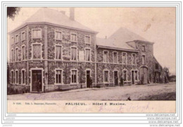 PALISEUL ..-- GARE . Hôtel  Emile  MAXIME . 1906 Vers GAND ( Mr Gustave HELDERWEIRT ) . Voir Verso . - Paliseul