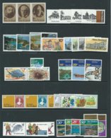 New Zealand 1979 1980 Mnh Sets Christmas Sets Missing - Años Completos