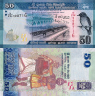 Sri Lanka 50 Rupees Banknote, 2016, P124, UNC - Sri Lanka