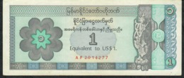 MYANMAR PFX1 1 DOLLAR 1993 #AF      AU-UNC. - Myanmar