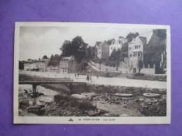 CPA 29 PONT AVEN LES QUAIS - Pont Aven