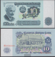 Bulgaria Pick-number: 96b Uncirculated 1974 10 Leva - Bulgaria