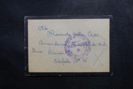 ESPAGNE - Enveloppe En Franchise Pour Un Soldat  Avec Cachet Contrôle Postal De Bilbao - L 47533 - Bolli Di Censura Repubblicana