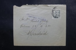 ESPAGNE - Enveloppe Pour Madrid En 1941 Avec Contrôle Postal - L 47547 - Bolli Di Censura Nazionalista