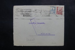 ESPAGNE - Enveloppe ( Devant ) De Sevilla Avec Cachet De Contrôle En 1937 - L 47549 - Bolli Di Censura Repubblicana