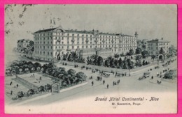 Nice - Grand Hotel Continental - M. SAVORNIN Propriétaire - Animée - Edit. A. TRUB & Cie - 1911 - Restaurants