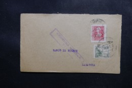 ESPAGNE - Cachet De Censure De Vigo Sur Devant D'enveloppe Pour Zaragoza En 1938 - L 47591 - Republikeinse Censuur