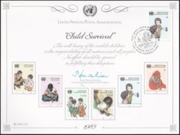 UNO WIEN 1985 Mi-Nr. 28 Erinnerungskarte - Souvenir Card - Lettres & Documents
