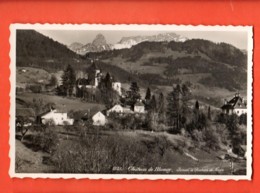 KAE-14  Château De Blonay Jaman Et Rochers De Naye Circulé Sous Enveloppe: Souvenir Du Chalet Maget 17.10.1956 Perrochet - Roche