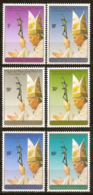 Burundi - 966/971 - Jean Paul II - 1990 - MNH - Unused Stamps