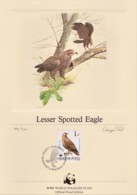 Hungary 1983 Birds Of Prey - Lesser Spotted Eagle WWF Limited Edition Proof - Probe- Und Nachdrucke