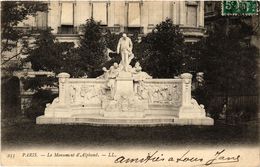 CPA PARIS 16e-Le Monument D'Alphand (325573) - Statues