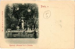 CPA PARIS 16e-Ranelagh-Monument De La Fontaine (325583) - Statues