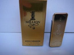 PACO RABANNE " ONE MILLION " MINI EDT 5 ML NEUVE  VOIR ET LIRE !! - Miniatures Femmes (avec Boite)