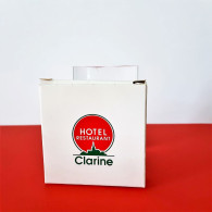 Miniatures De Parfum Savon Publicitaire  CLARINE  HOTEL + BOITE - Produits De Beauté