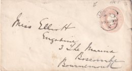 GRANDE-BRETAGNE 1895   ENTIER POSTAL/GANZSACHE/POSTAL STATIONERY LETTRE DE LONDON - Storia Postale