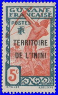 Inini 1932 ~  YT 4* - 5 C. Tireur A L'arc - Neufs