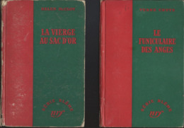 La Vierge Au Sac D'Or & Le Funiculaire Des Anges Série Blème De 1950  Edit Gallimard - Roman Noir