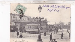 06 /  NICE / LE CASINO ET LA PLACE MASSENA  / TRES BEAU PLAN TRAMWAY / PRECURSEUR  LL 206 / RARE + - Places, Squares