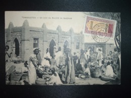 CP TOMBOUCTOU Marché De Badjindé TP AOF 15csurch. SOUDAN FRANCAIS OBL.24 SEPT 24 TOMBOUCTOU SOUDAN FRANCAIS - Ohne Zuordnung