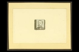 LORD KITCHENER DIE PROOF C.1900 De La Rue Typographed DIE PROOF Showing A Stamp Sized, Portrait Of Lord Kitchener, Print - Andere & Zonder Classificatie