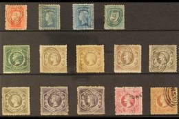 NEW SOUTH WALES 1860-72. NSW CANCELLATIONS On Diadem Perf. 12 Issues, A Most Attractive Used Range With Shades. Includes - Sonstige & Ohne Zuordnung