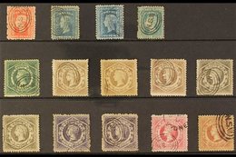 NEW SOUTH WALES 1860-72. NSW CANCELLATIONS On Diadem Perf. 12 Issues, A Most Attractive Used Range With Shades. Includes - Autres & Non Classés