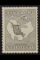 1913 2d Grey, Kangaroo, Variety "inverted Watermark", SG 3w, Very Fine Mint. For More Images, Please Visit Http://www.sa - Sonstige & Ohne Zuordnung