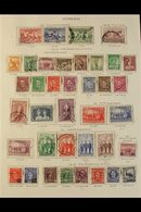 1936-52 FINE USED COLLECTION Presented On Printed Pages With No Spaces Left To Fill For "Basic" Postal Issues. Includes  - Otros & Sin Clasificación