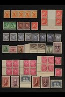 1937-52 INTERESTING KGVI MINT /NHM COLLECTION. A Delightful Collection Of From This Reign With Multiples, Imprint Blocks - Other & Unclassified