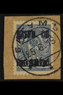 1919 (13 Apr) 10r On 10 On 7k Deep Blue Perf, SG 10, Very Fine Used Tied To Piece. For More Images, Please Visit Http:// - Batum (1919-1920)