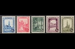 1929-31 Express Letter Set, Cob 292c/92g, SG E530/33 & E581, Never Hinged Mint (5 Stamps) For More Images, Please Visit  - Sonstige & Ohne Zuordnung
