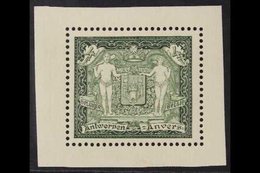 1930 4fr + (6f) Myrtle Green "International Philatelic Exhibition", Cut From Miniature Sheet, Cob 301, SG 568, Never Hin - Sonstige & Ohne Zuordnung