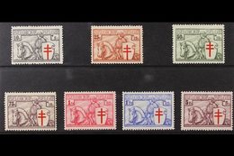 1934 Anti - Tuberculosis Complete Set, Cob 394/400, SG 670/76, Never Hinged Mint (7 Stamps) For More Images, Please Visi - Otros & Sin Clasificación