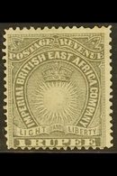 1890-95 1r Grey "light & Liberty" SG 15, Fine Mint With A Couple Of Shortish Perfs For More Images, Please Visit Http:// - British East Africa