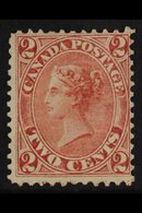 1864  2c Rose-red, Perf 12, SG 44, Fresh Unused, Cat £600 As Mint For More Images, Please Visit Http://www.sandafayre.co - Other & Unclassified