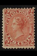 1864  2c Rose-red, Perf 12, SG 44, Fresh Unused, Cat £600 As Mint For More Images, Please Visit Http://www.sandafayre.co - Autres & Non Classés