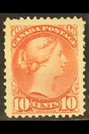 1889 10c Carmine Pink, Small Queen, SG 110, Very Fine Appearance But Heavy Hinge. For More Images, Please Visit Http://w - Other & Unclassified