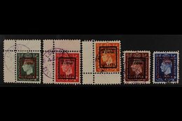 WWII PROPAGANDA STAMPS 1937 Issue "George VI" Issue ½d To 2½ Overprinted "Liquidation Of Empire St Lucia", Mi 9/13, Fine - Altri & Non Classificati