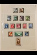 FRENCH ZONE RHEINLAND-PFALZ 1947-1949 Complete Never Hinged Mint Collection On Hingeless Pages, All Different, Includes  - Andere & Zonder Classificatie