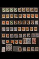 FRENCH ZONE 1945-1948 SPECIALIST'S NEVER HINGED MINT COLLECTION On Stock Pages With Corner Date Blocks And Most Stamps W - Other & Unclassified