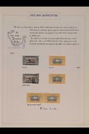 SORUTH 1948-1949 STATE OF SAURASHTRA  COLLECTION Presented On Album Pages With A Useful Range Of Officials. Includes A M - Andere & Zonder Classificatie