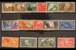 1932 Fascist March On Rome (Postage) Complete Set (Sass S. 65, SG 350/65) Used. (16 Stamps) For More Images, Please Visi - Sin Clasificación