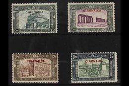 CYRENAICA 1930 Third National Defence Complete Set (Sass.S. 17, SG 66/69), Very Fine Mint, The 5L+1L50 Top Value Never H - Other & Unclassified