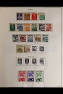 1894 TO 1977 MINT COLLECTION. A Mint, Chiefly Never Hinged Mint Collection On Printed Album Pages In A Large Binder Begi - Otros & Sin Clasificación