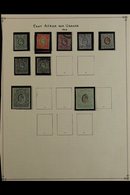 EAST AFRICA AND UGANDA 1903-1921 Mint And Used Collection On Album Pages. With 1903-04 Range To 4R Mint And 4a Used; 190 - Vide